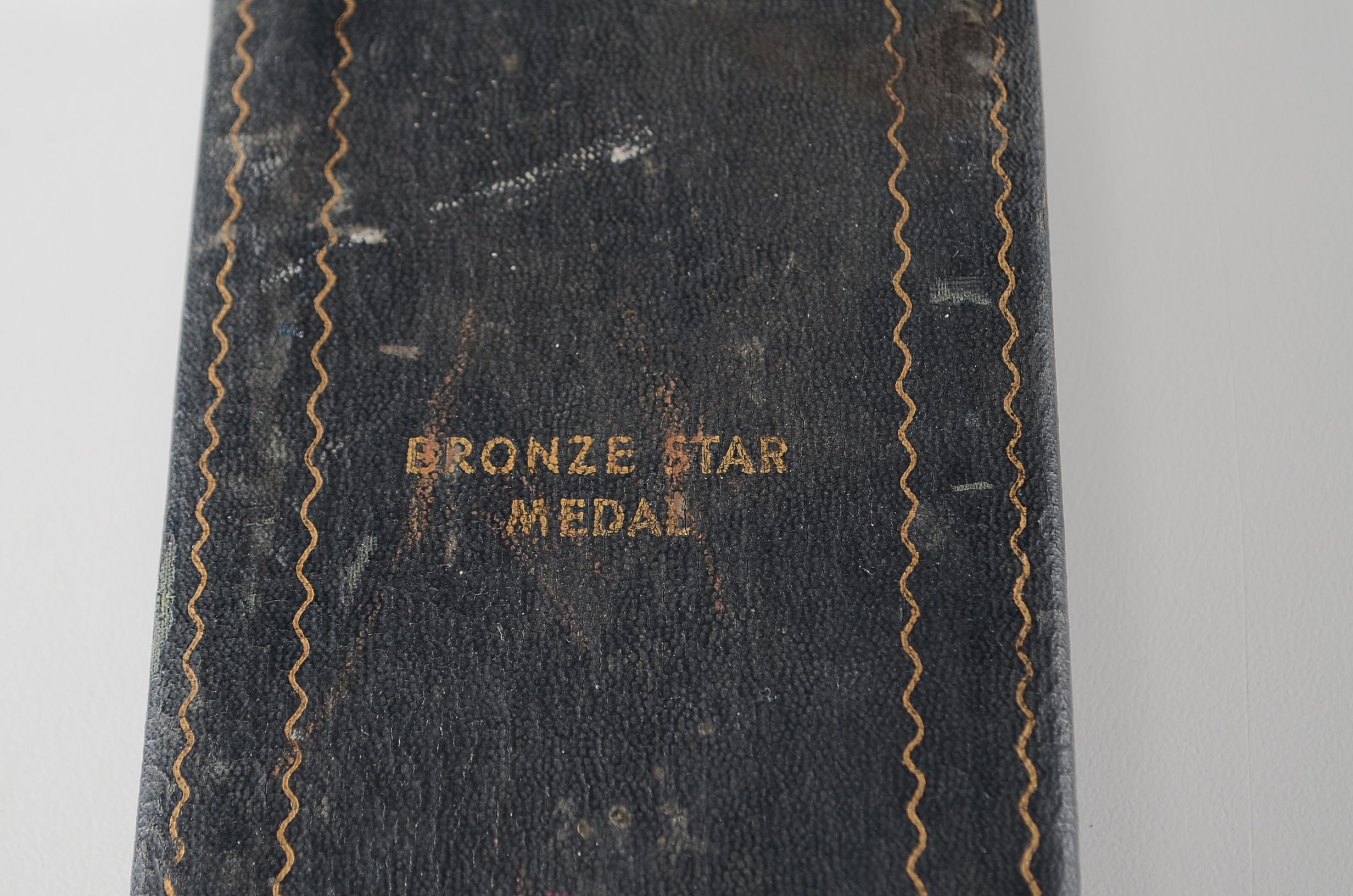 Vintage Bronze Star Medal Box