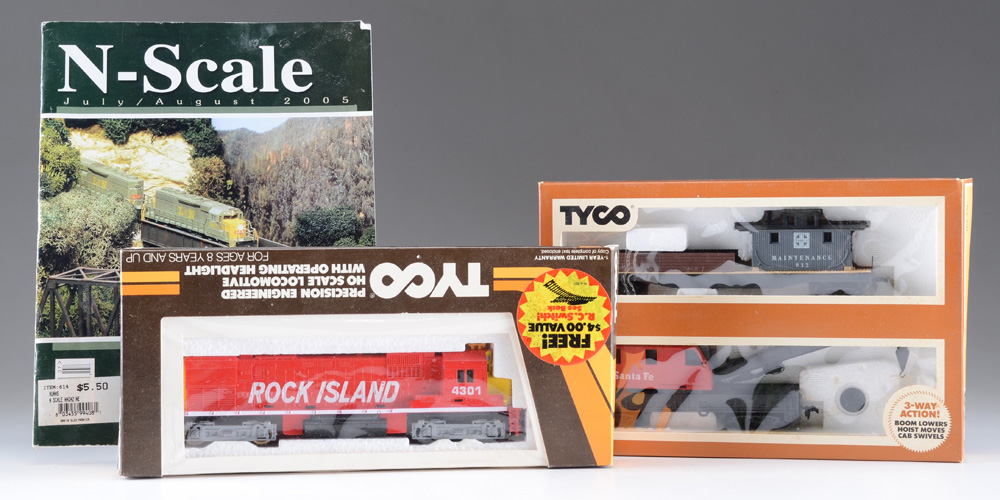 Tyco HO Scale Train Cars