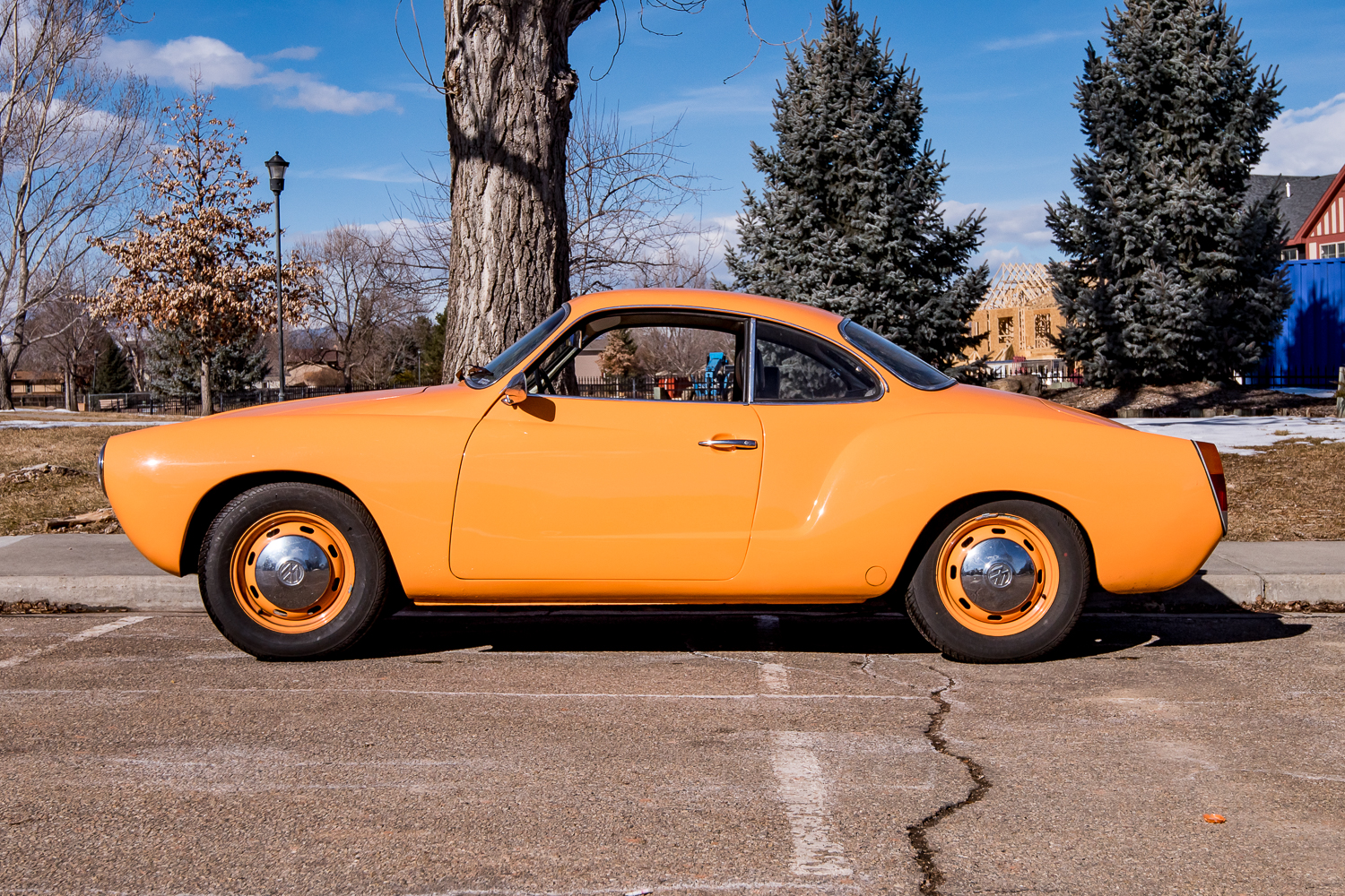 Amber Orange 1973 Volkswagen Karmann Ghia