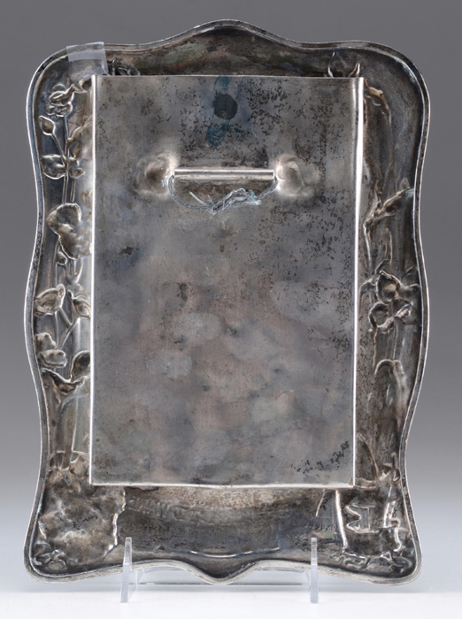 Vintage Silver Plated Mirror