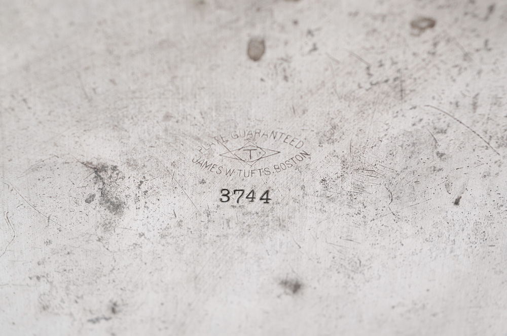 Vintage Silver Plated Mirror