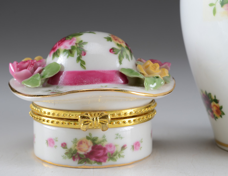 Royal Albert "Old Country Roses" Bone China Vanity Set