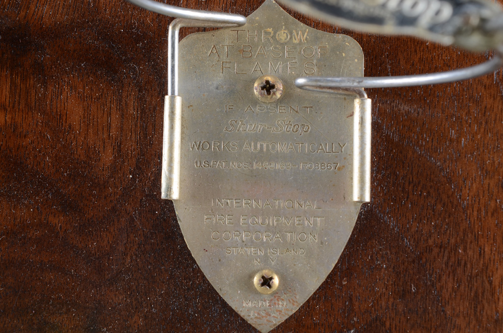 Shur-Stop Fire Extinguisher Grenade