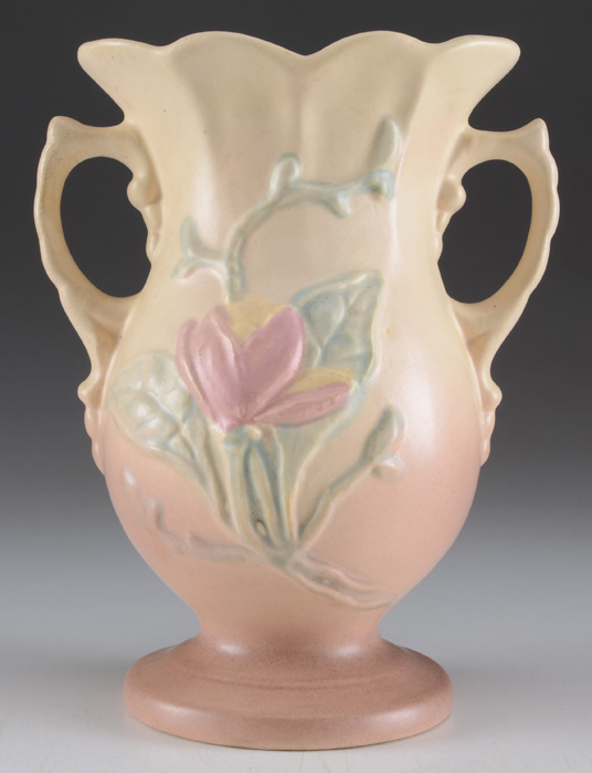 1940s Hull Double Handled "Magnolia" Vase