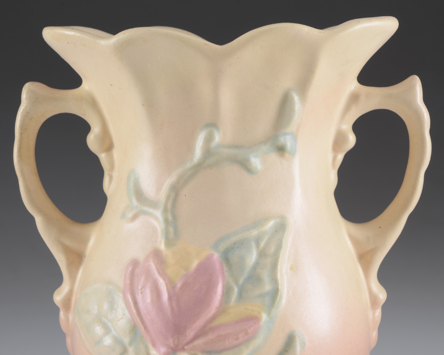 1940s Hull Double Handled "Magnolia" Vase