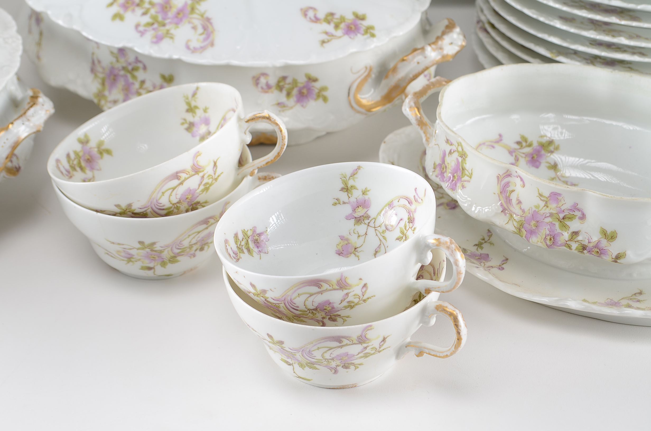 Collection of Haviland Limoges Dinnerware and Serving Pieces