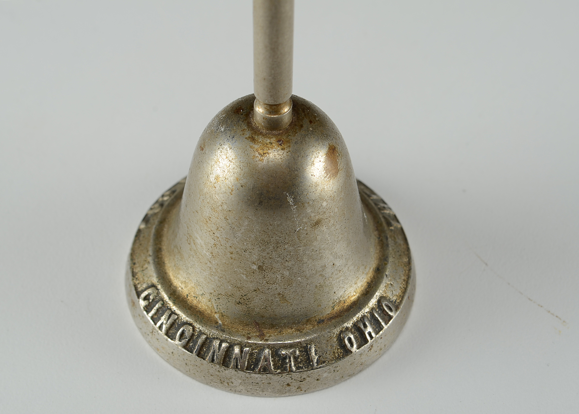 1930s/40s Advertising Cincinnati Verdin Bell Paperweight