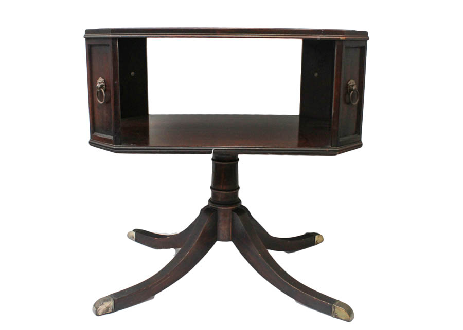 Decorative Side Table with Storage