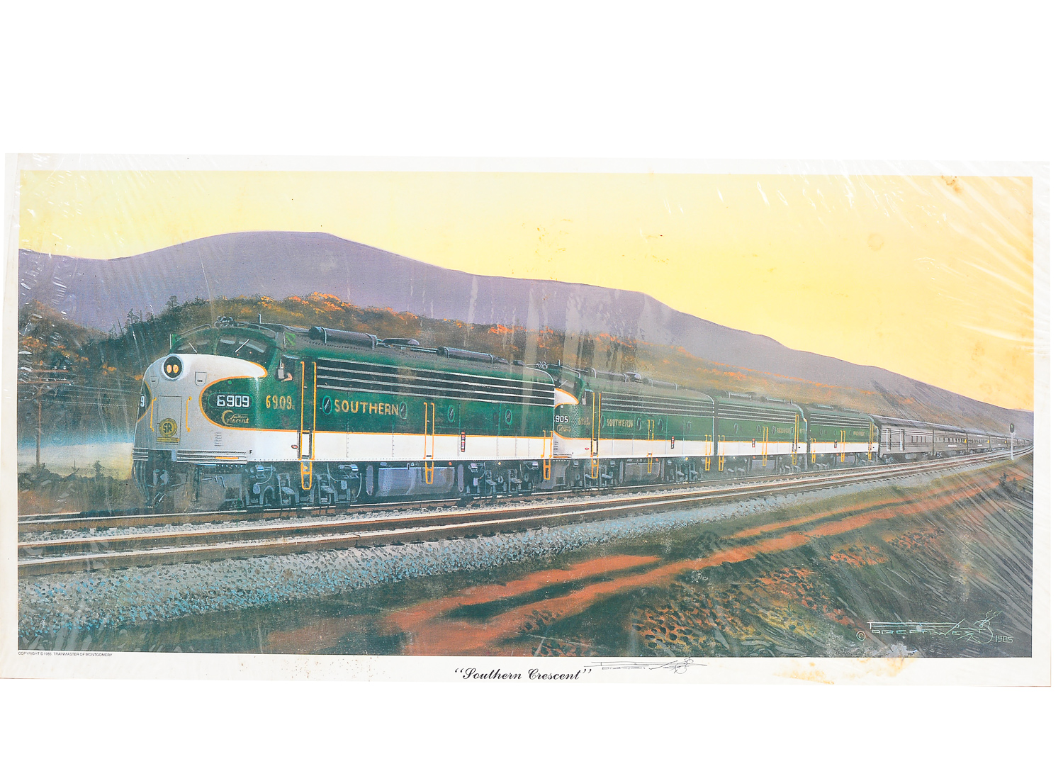 Collection of Robert West Locomotive Prints