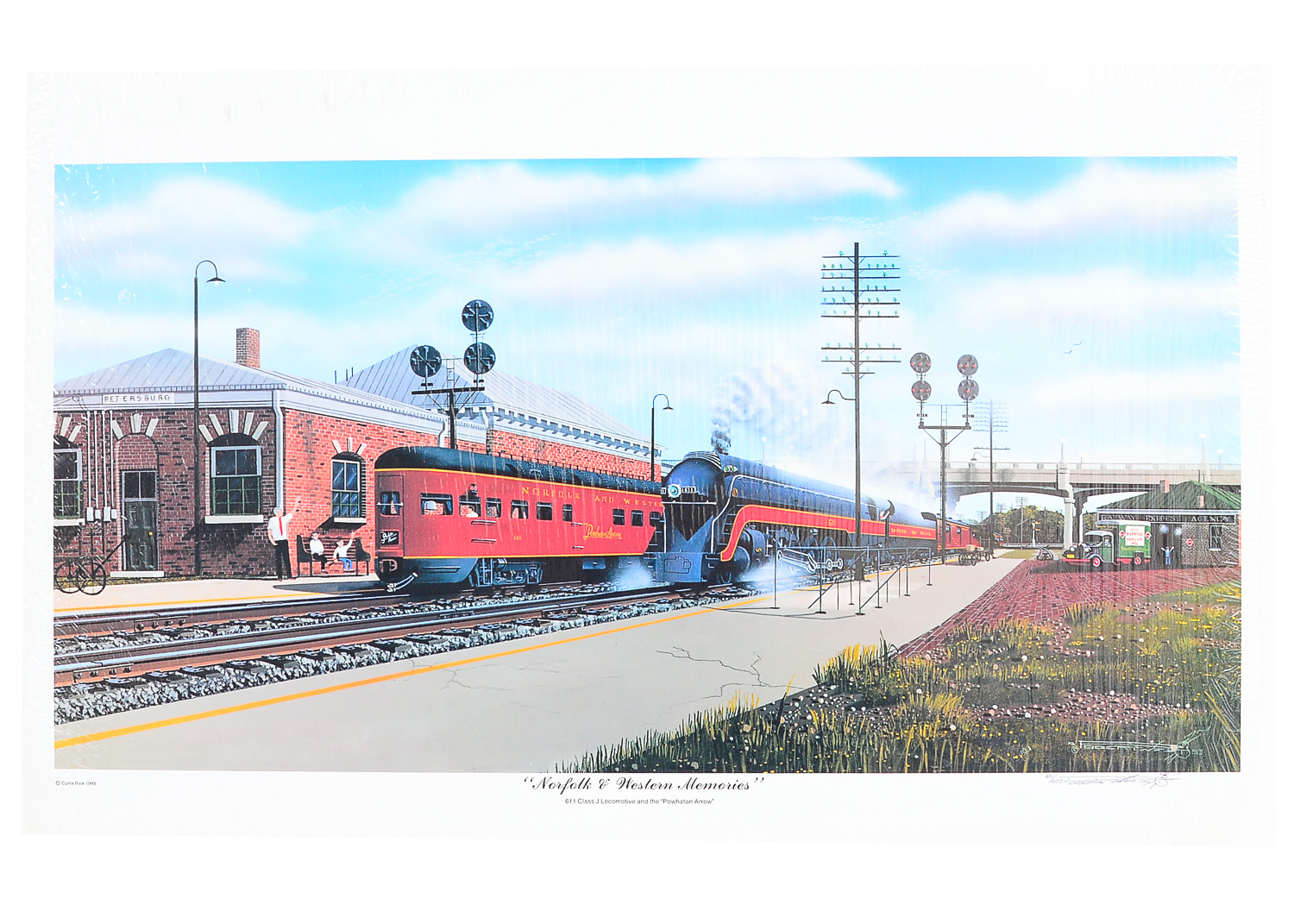 Collection of Robert West Locomotive Prints