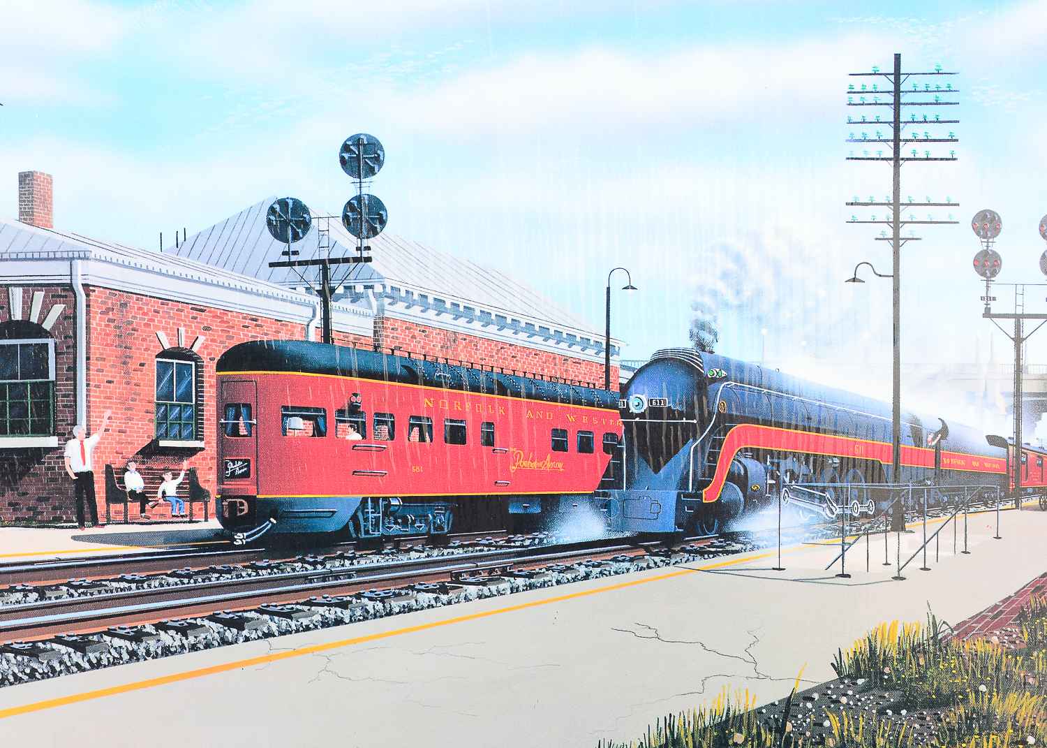 Collection of Robert West Locomotive Prints