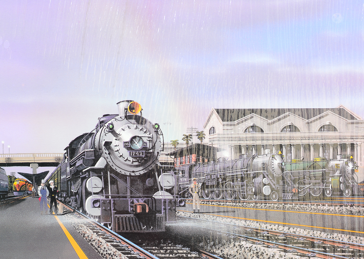 Collection of Robert West Locomotive Prints