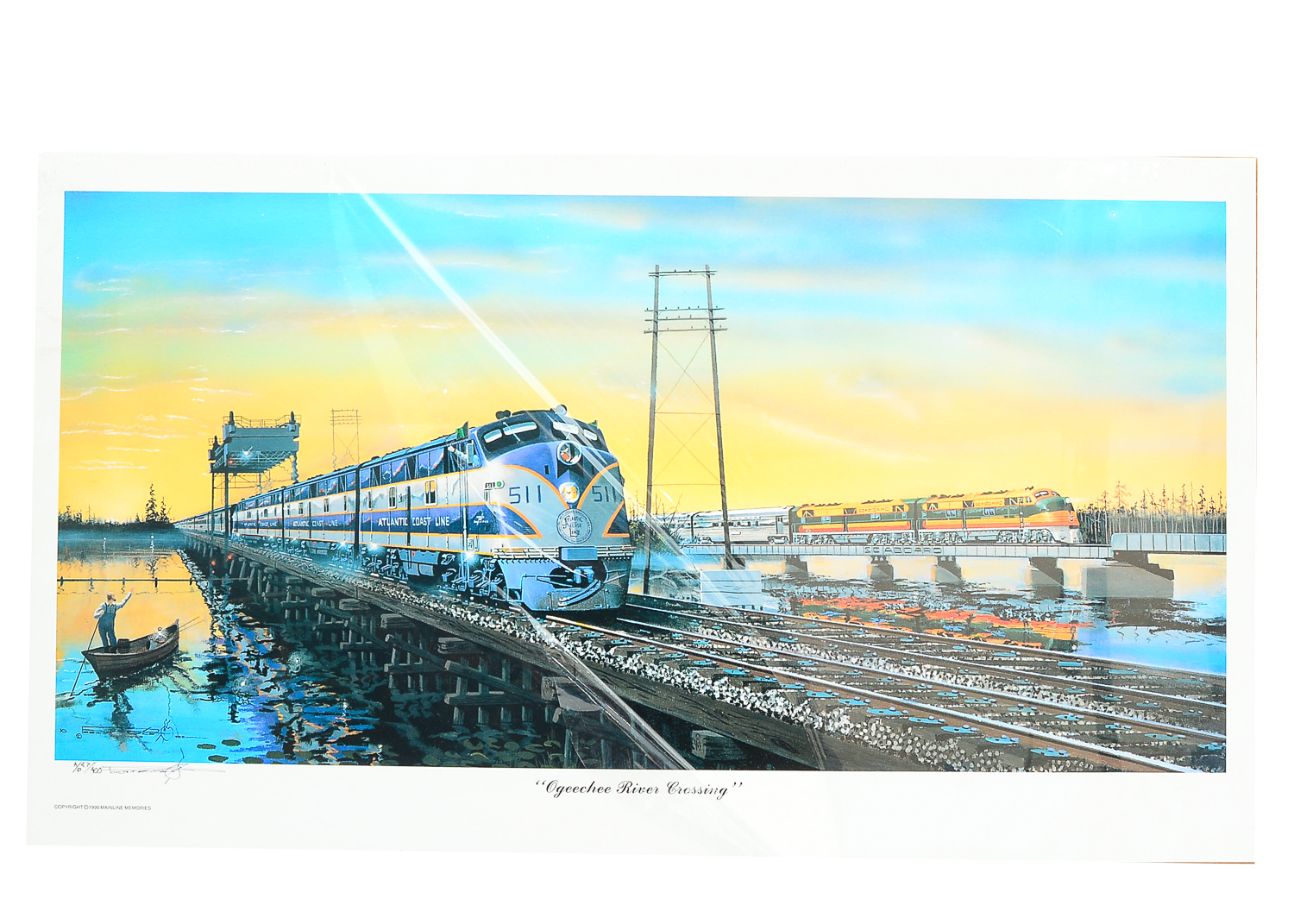 Collection of Robert West Locomotive Prints