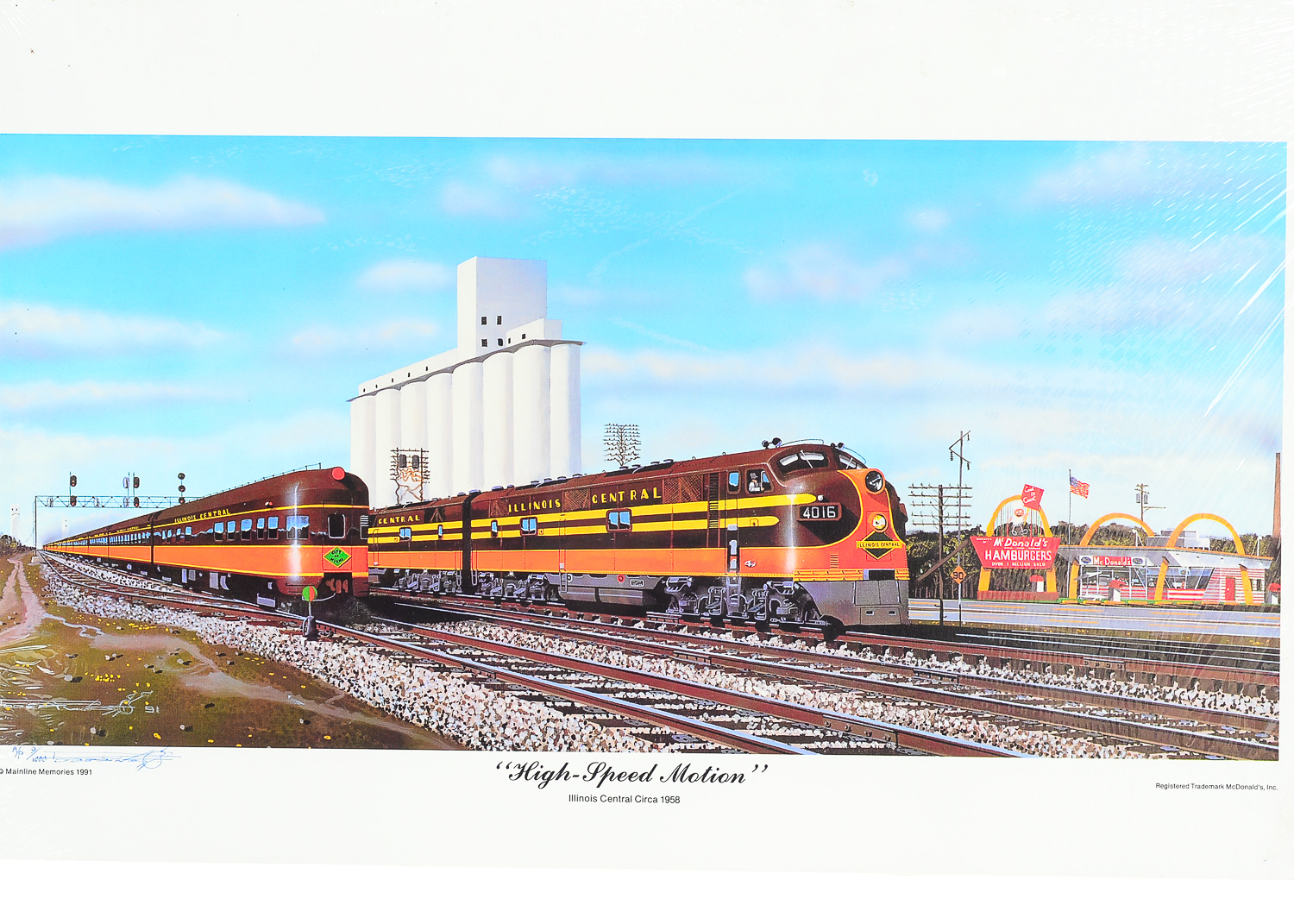 Collection of Robert West Locomotive Prints