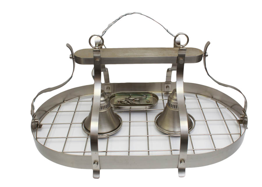 Steel Hanging Light Fixture