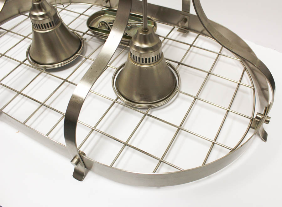 Steel Hanging Light Fixture