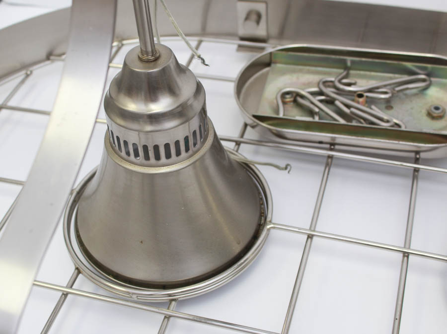 Steel Hanging Light Fixture