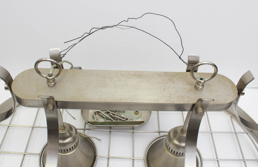 Steel Hanging Light Fixture