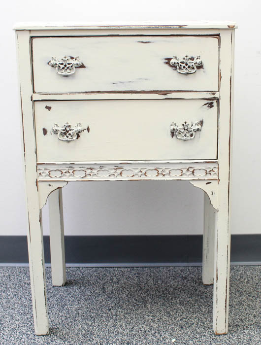 Two-Drawers Side Table
