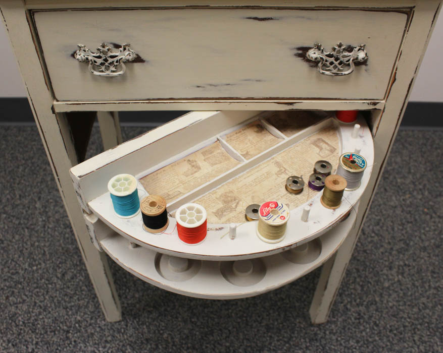 Two-Drawers Side Table