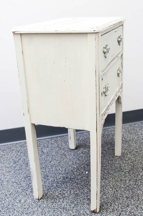 Two-Drawers Side Table