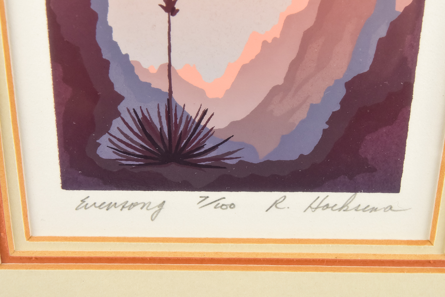 Pair Of Signed, Limited Edition Ronald Hoeksema Serigraphs