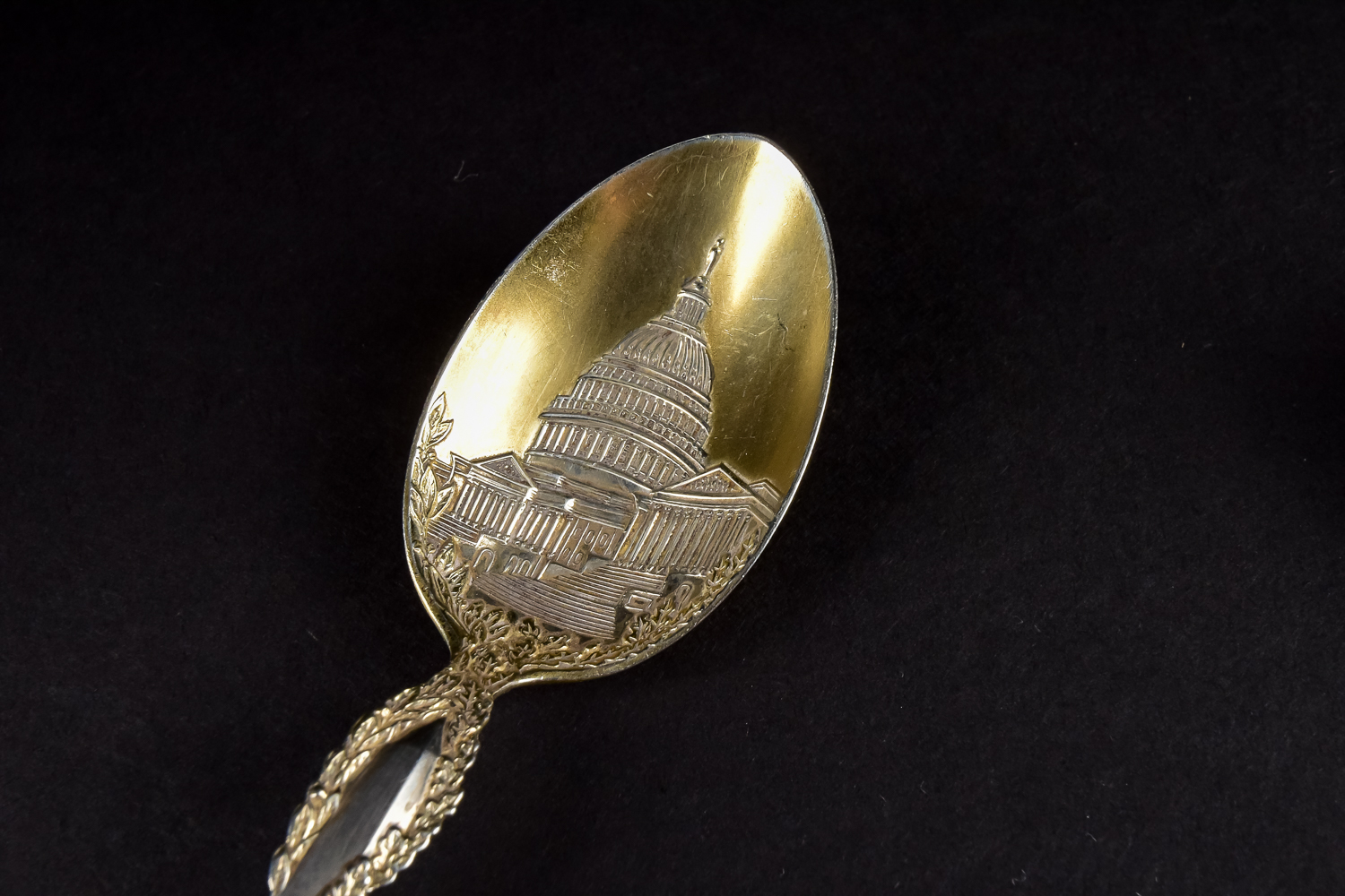 Pair Of Sterling Silver Spoons