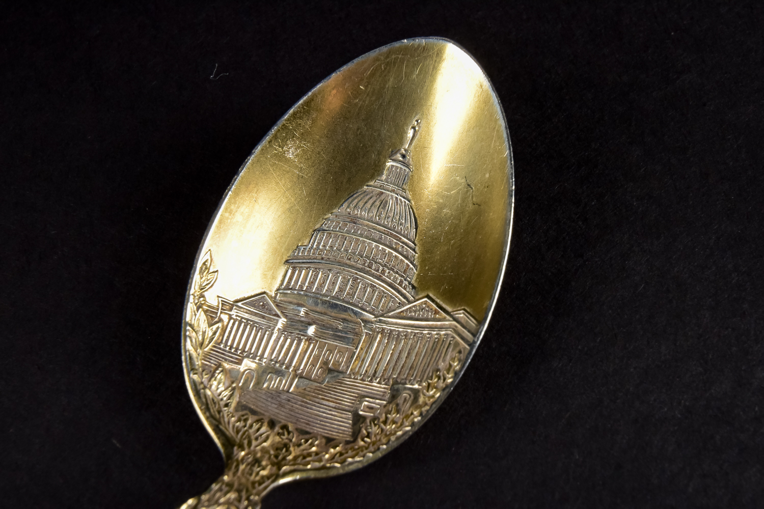 Pair Of Sterling Silver Spoons