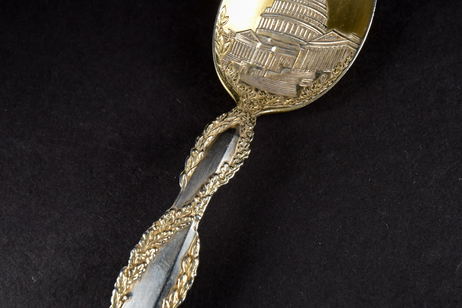 Pair Of Sterling Silver Spoons