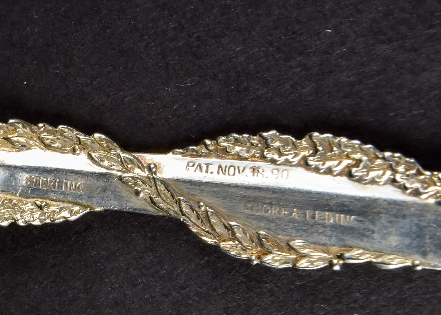 Pair Of Sterling Silver Spoons