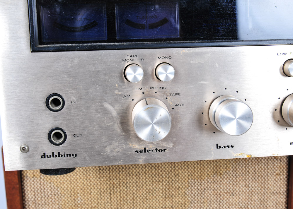 Vintage Marantz Stereophonic Receiver and KLH Speakers