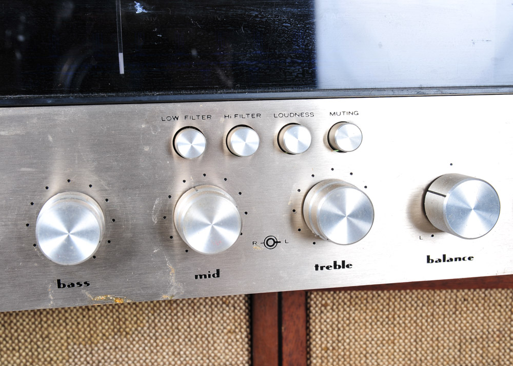 Vintage Marantz Stereophonic Receiver and KLH Speakers