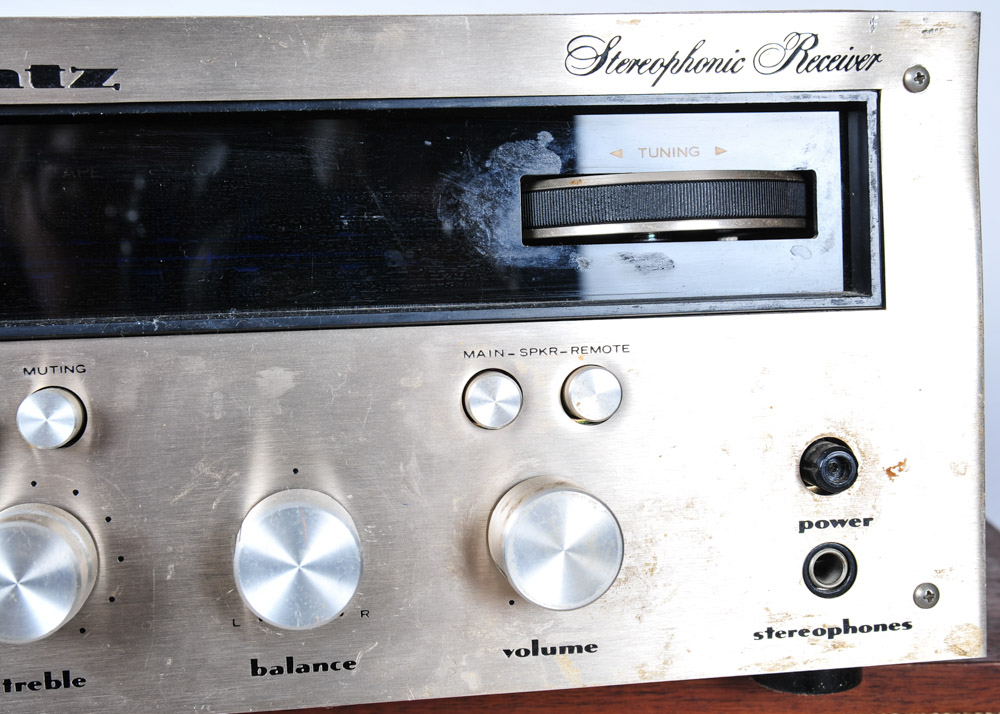 Vintage Marantz Stereophonic Receiver and KLH Speakers