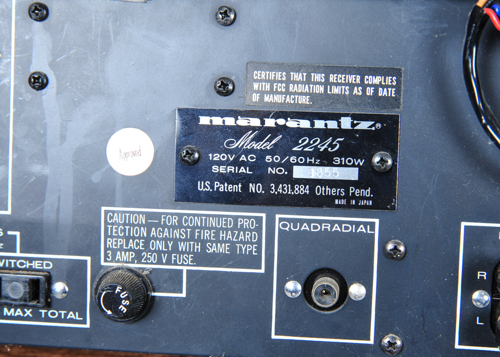 Vintage Marantz Stereophonic Receiver and KLH Speakers