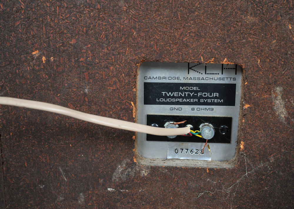 Vintage Marantz Stereophonic Receiver and KLH Speakers