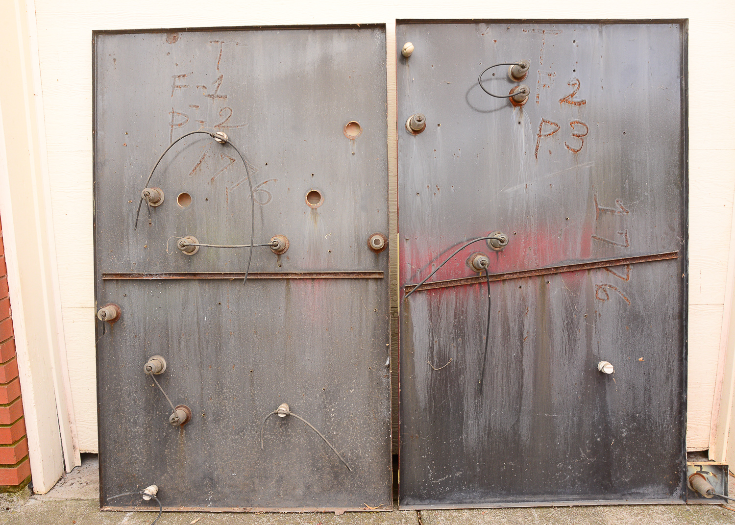 Circa 1940s Tennessee Central Railway Double-Sided Neon Sign