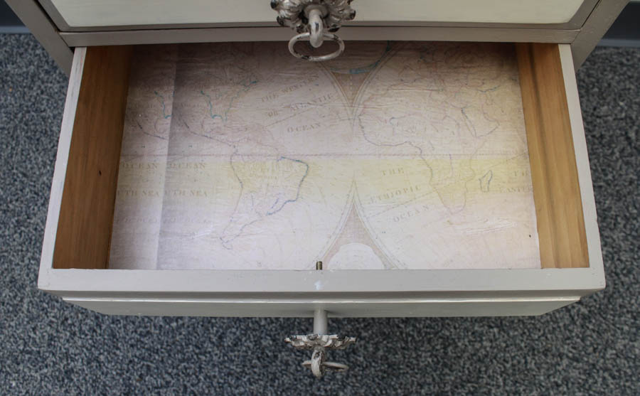 Wooden Sewing Cabinet