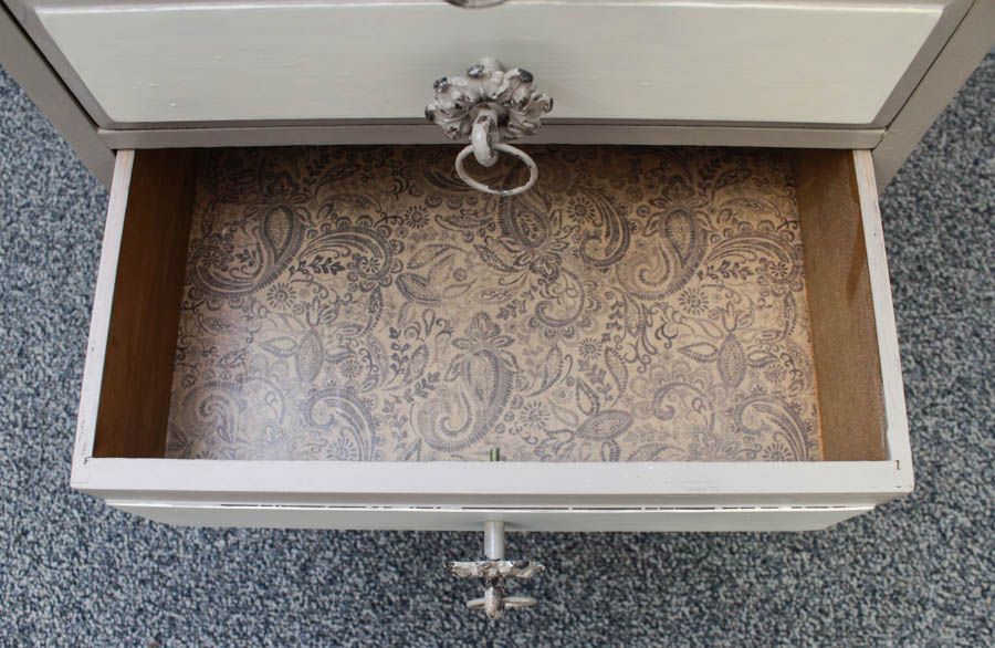 Wooden Sewing Cabinet