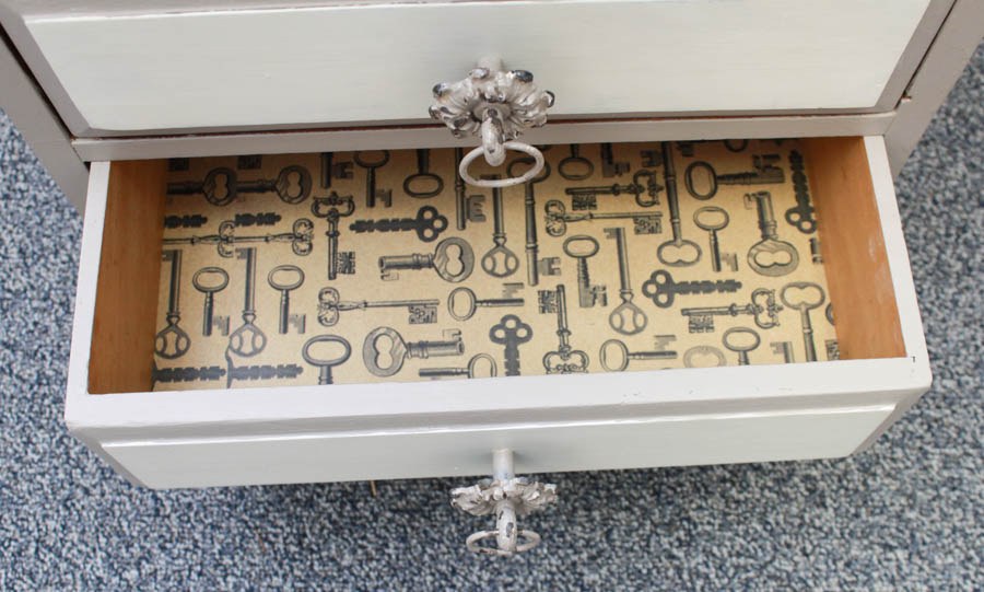 Wooden Sewing Cabinet