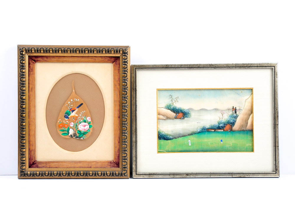 Duo of Vintage Paintings