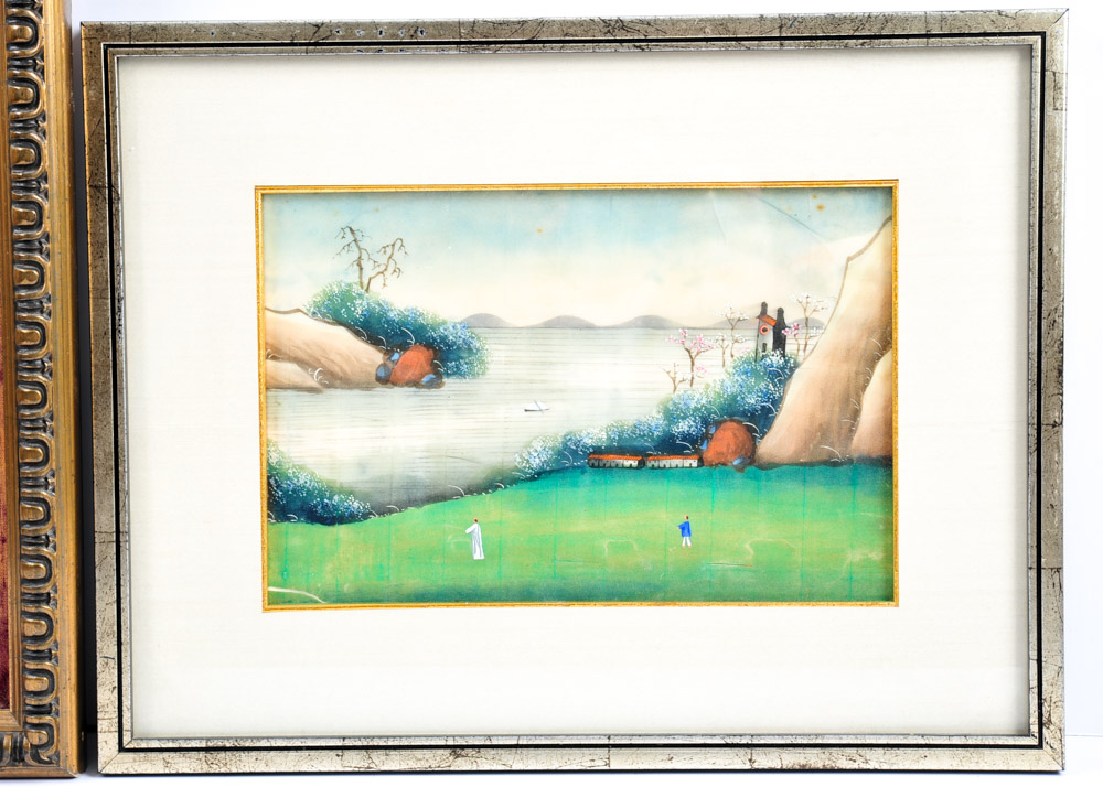 Duo of Vintage Paintings