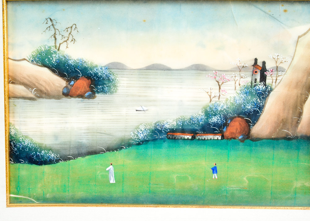 Duo of Vintage Paintings