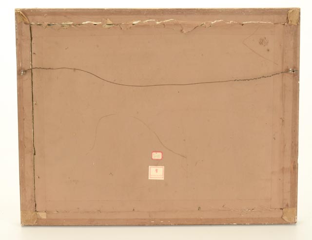 Harvard And Yale College Framed Borghese Lithographs