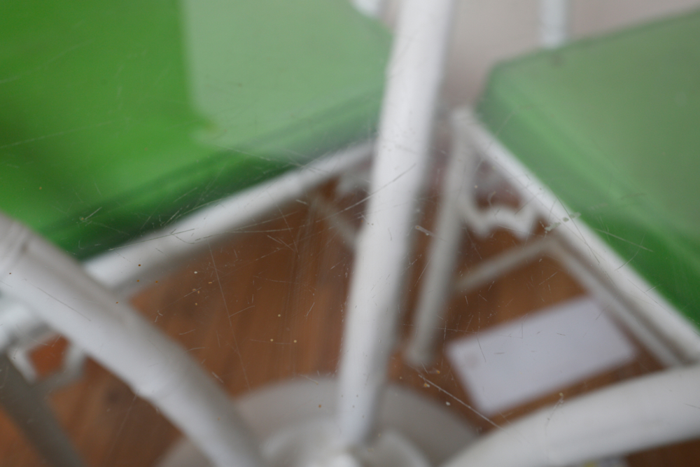 Vintage Meadowcraft Faux Bamboo Kitchen Table with Chairs