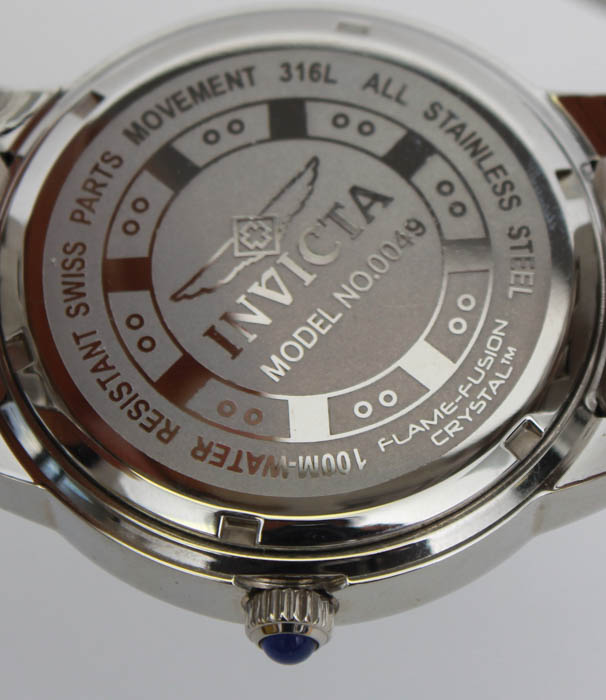 Steel Invicta 0049 Watch