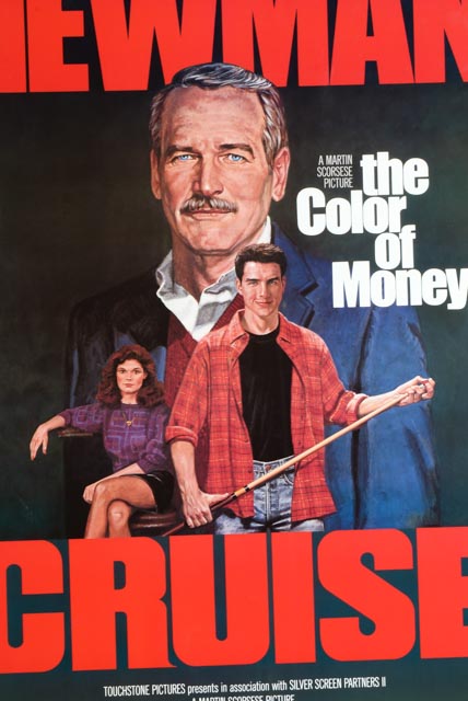 "The Color of Money" Framed Movie Poster