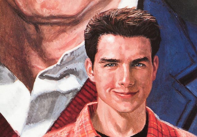 "The Color of Money" Framed Movie Poster