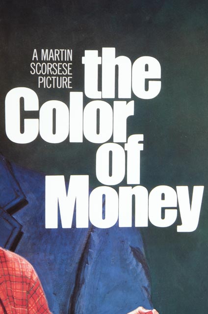 "The Color of Money" Framed Movie Poster