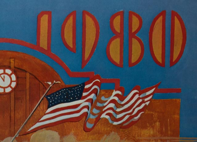 Vintage 1980 Cincinnati Union Terminal Poster