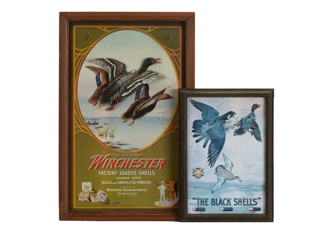 Framed Ammunition Advertising Prints